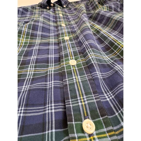 Ralph Lauren Men's XL Classic Fit Plaid Long-Sleeve Button-Down Shirt - Picture 9 of 11